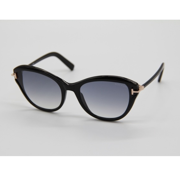 NEW SUNGLASSES TOM FORD LEIGH TF850 01B WOMEN’S EYEWEAR TOM FORD FT0850/S - Picture 11 of 14